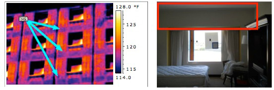 IR Image of Hotel